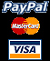 I accept MasterCard and Visa through PayPal !